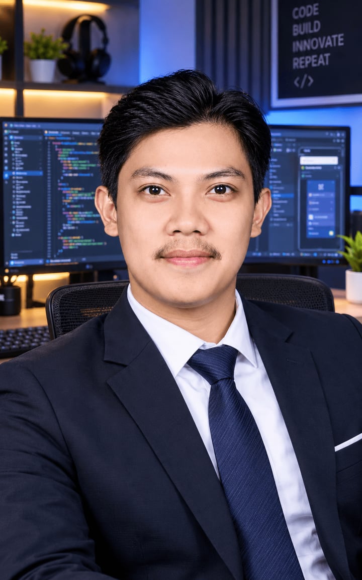 Rudi Alamsyah, S.Pd., pendiri dan pengembang SMS SEKOLAH